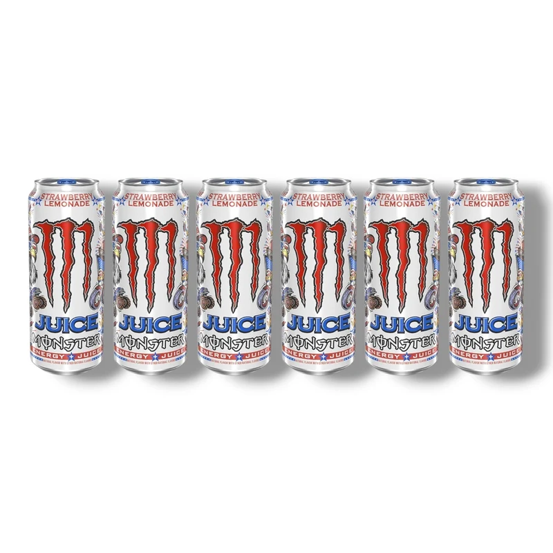 Monster Energy Juice Strawberry Lemonade 473 ml – USA Import