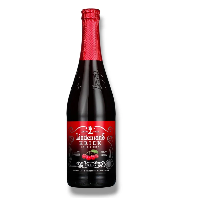 Lindemans Kriek 0,75l – Belgisches Kirsch-Lambic Großflasche 3,5 % Vol.