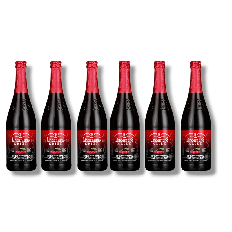 Lindemans Kriek 0,75l – Belgisches Kirsch-Lambic Großflasche 3,5 % Vol.