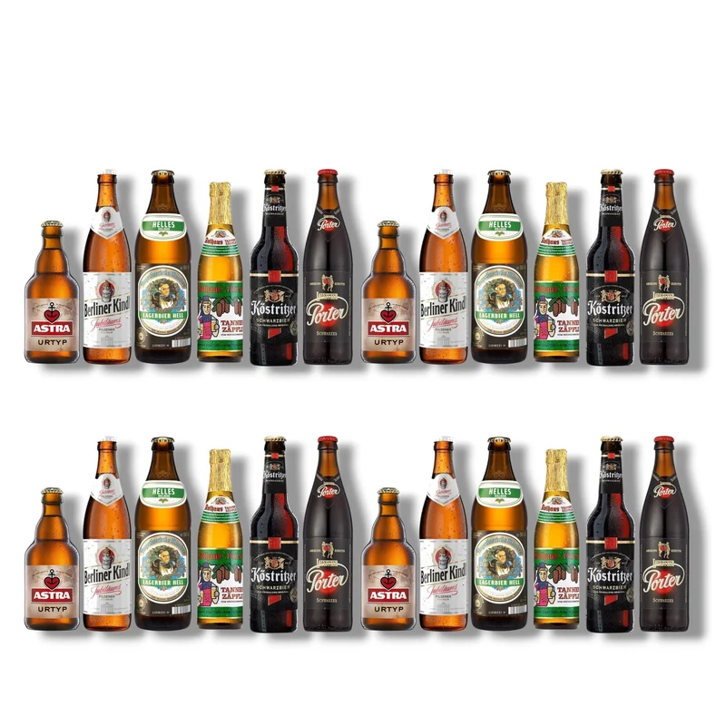 Deutschland Bierpaket – 6 Bierklassiker von Nord bis Süd