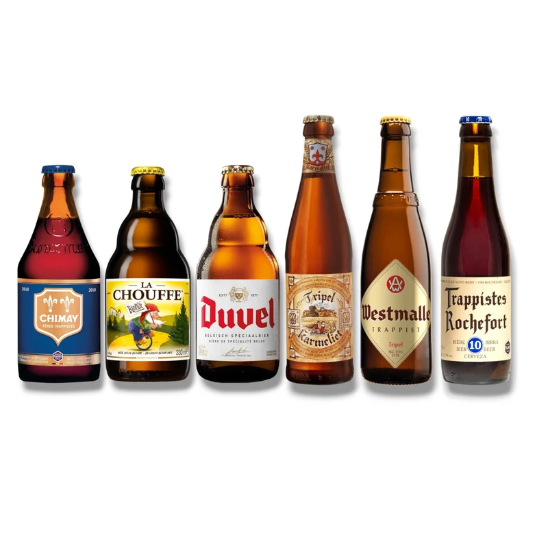 Belgien Bierpaket – 6 starke belgische Bierklassiker