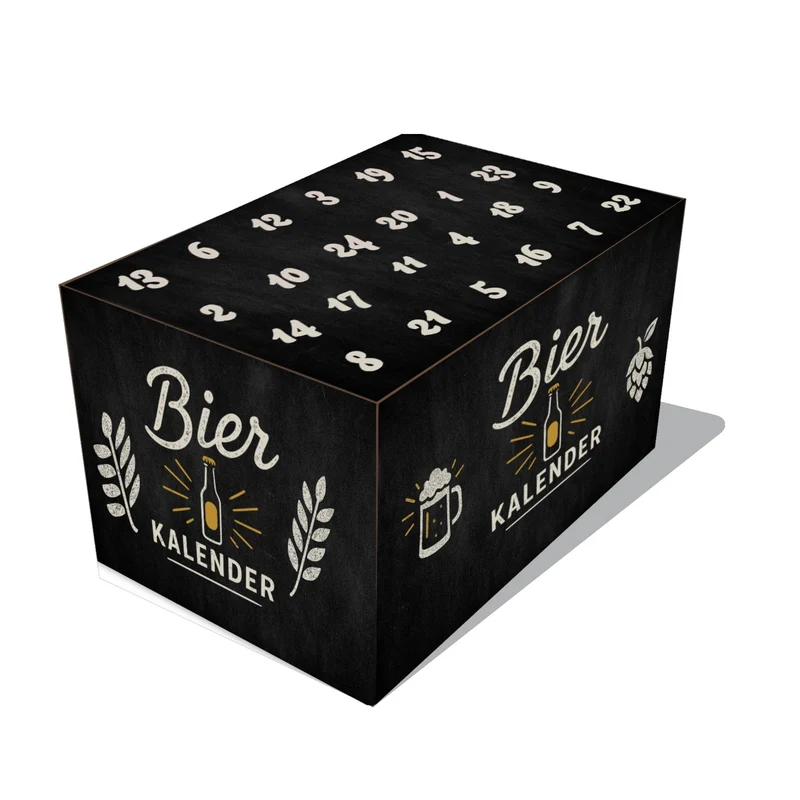 Bier Adventskalender 2026 – 24 internationale Biere & Weihnachtsbiere | 3 Designs