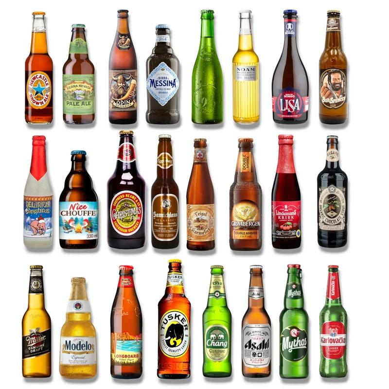 Bier Adventskalender 2026 – 24 internationale Biere & Weihnachtsbiere | 3 Designs