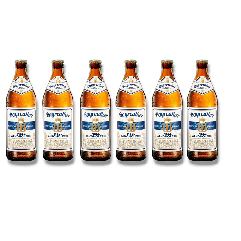Bayreuther Hell Alkoholfrei 0,5 l – Bayerisches Helles <0,5 % Vol.