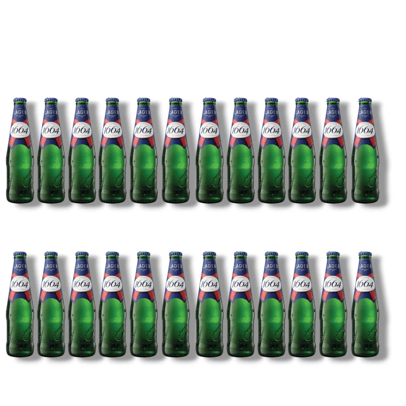 Kronenbourg 1664 Lager 0,33l – Französisches Lagerbier 5,0 % Vol.