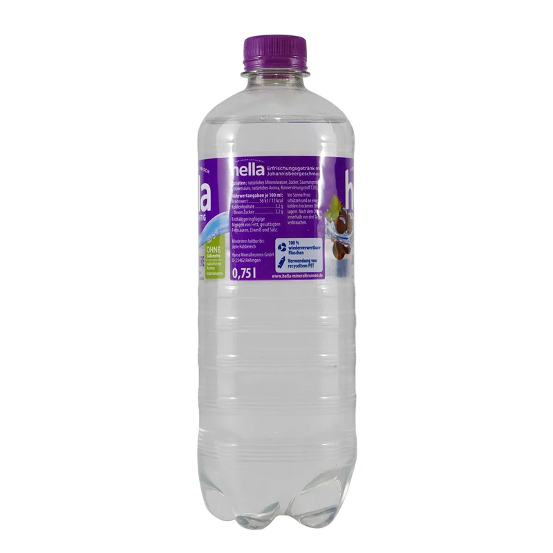 hella Johannisbeere Erfrischungsgetränk (6 x 0,75L) EINWEG