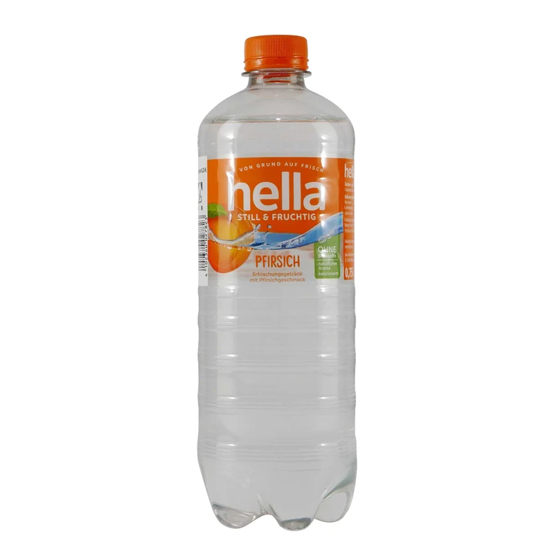 hella Pfirsich Erfrischungsgetränk (6 x 0,75L) EINWEG