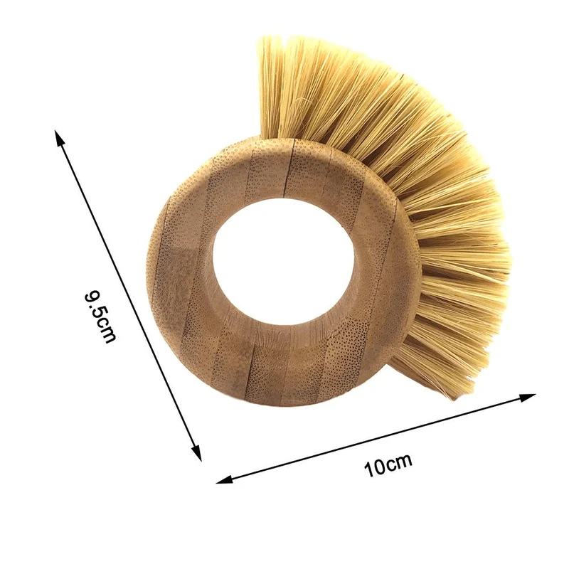 Reinigungsbürste für Gärkorb (Bambus Ring)