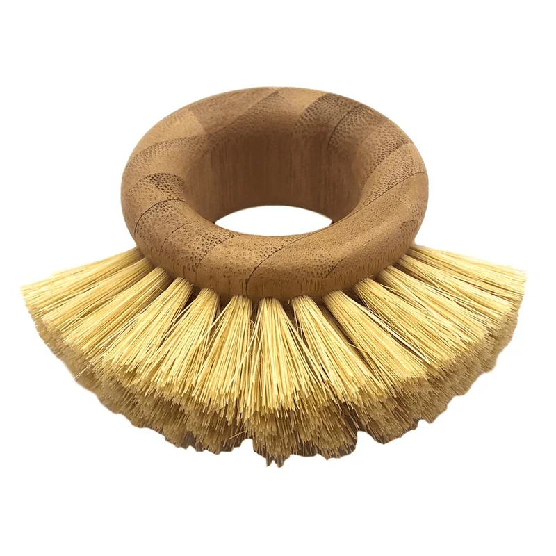 Reinigungsbürste für Gärkorb (Bambus Ring)