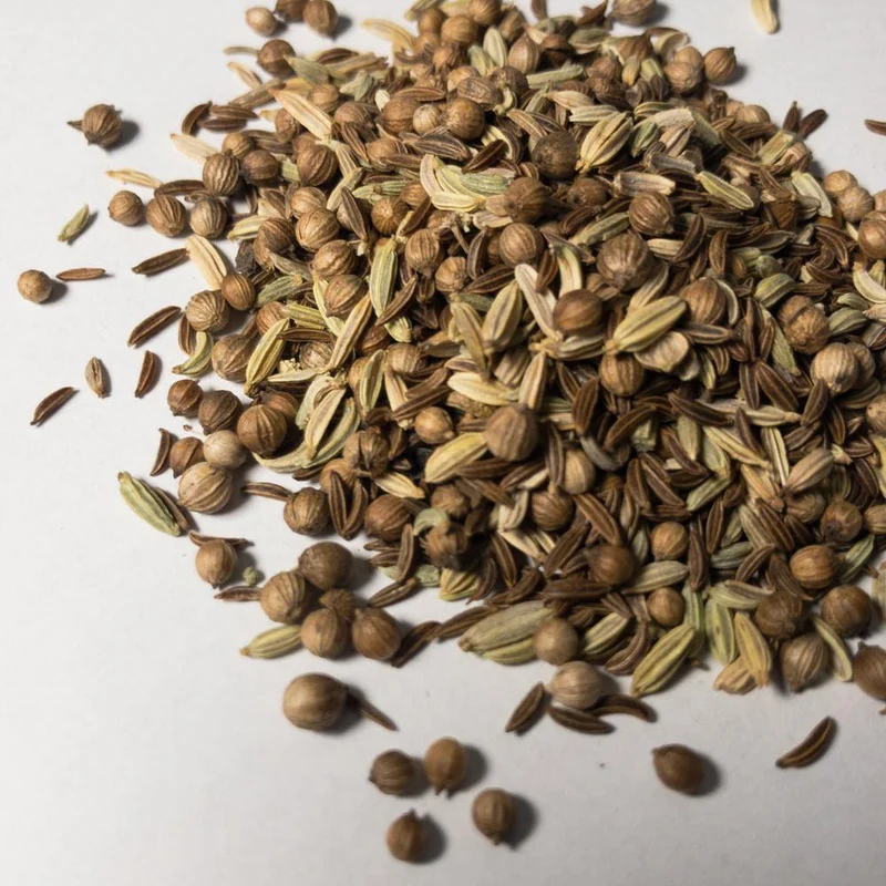 Bio-Brotgewürz ganz (Fenchel, Koriander, Kümmel) 500 g im Aromabeutel