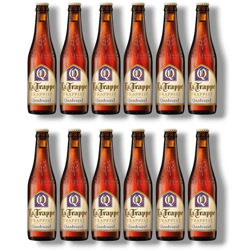 La Trappe Quadrupel 0,33l – Niederländisches Trappistenbier 10,0% Vol.