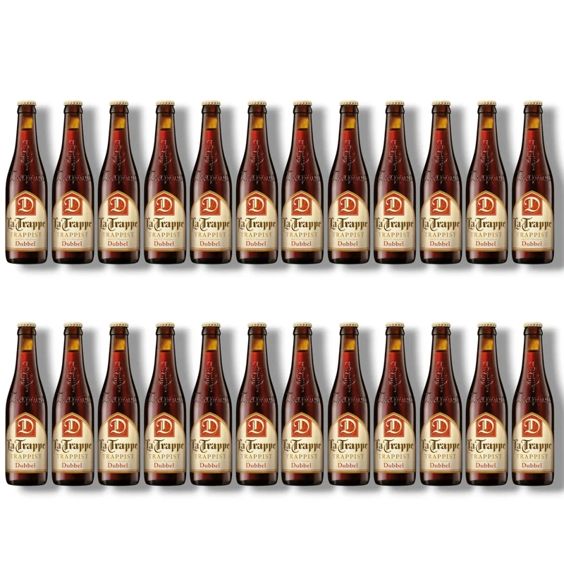 La Trappe Dubbel 0,33l – Niederländisches Trappistenbier 7,0 % Vol.