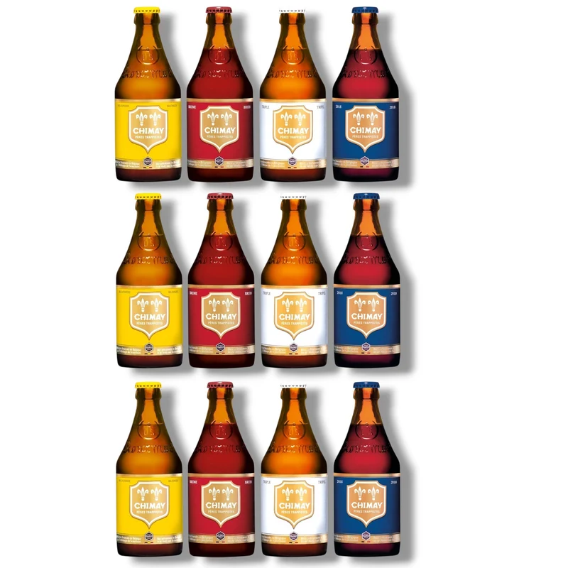 Chimay Entdeckerpaket – 4 belgische Trappistenbiere 0,33l