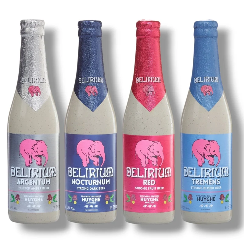 Delirium Entdeckerpaket – 4 belgische Spezialbiere