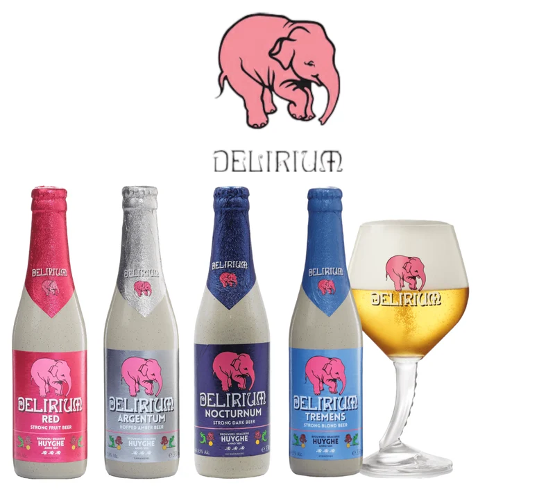 Delirium Entdeckerpaket – 4 belgische Spezialbiere