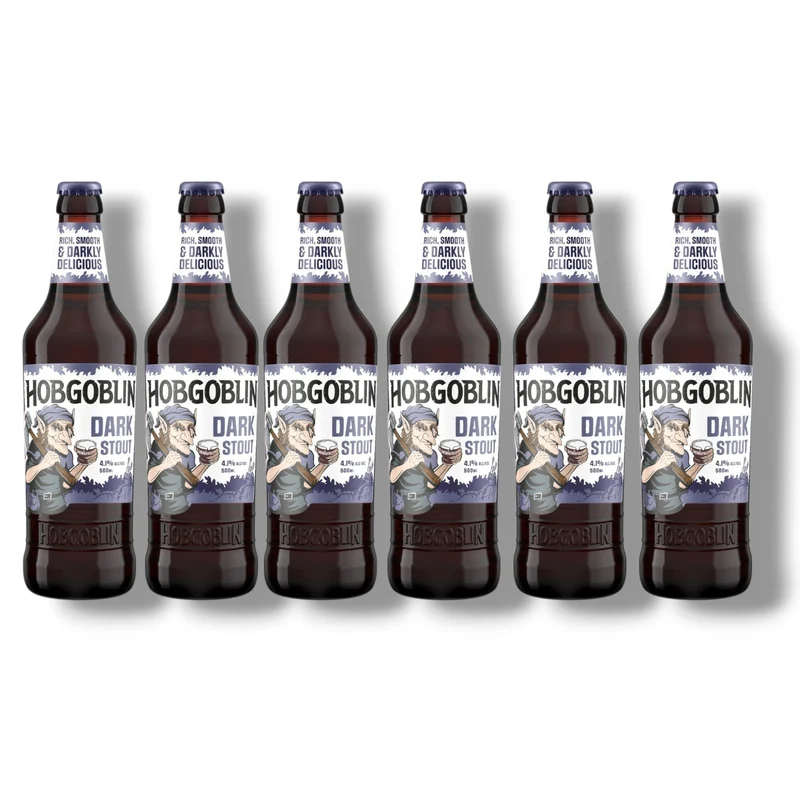 Hobgoblin Dark Stout 0,5l – Englisches Stout, 4,1 % Vol.