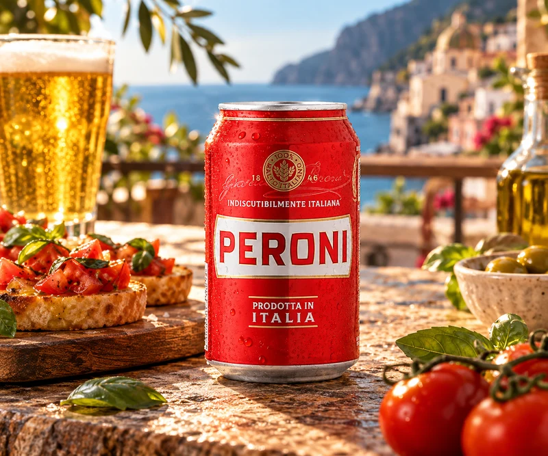 Peroni 0,33l Dose – Italienisches Lager, 4,7 % Vol.