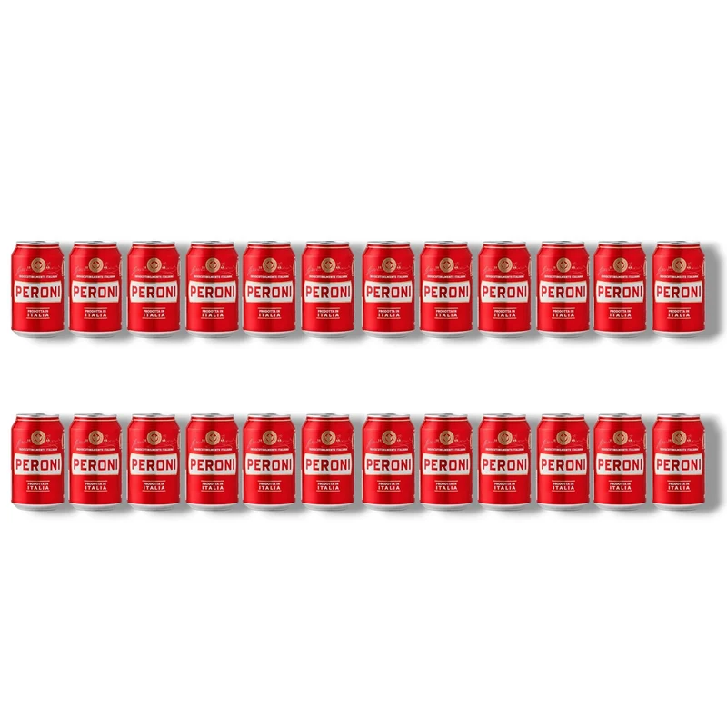 Peroni 0,33l Dose – Italienisches Lager, 4,7 % Vol.