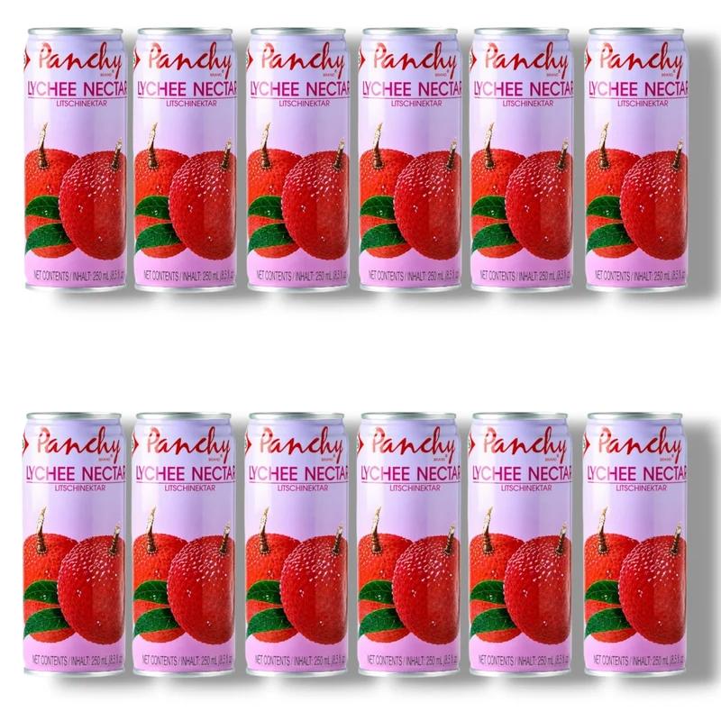Panchy Lychee Nectar 0,25l – Litschigetränk aus Thailand