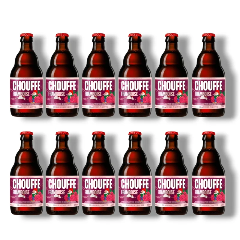 Chouffe Framboise 0,33 l – Belgisches Himbeerbier, 7,0 % Vol.