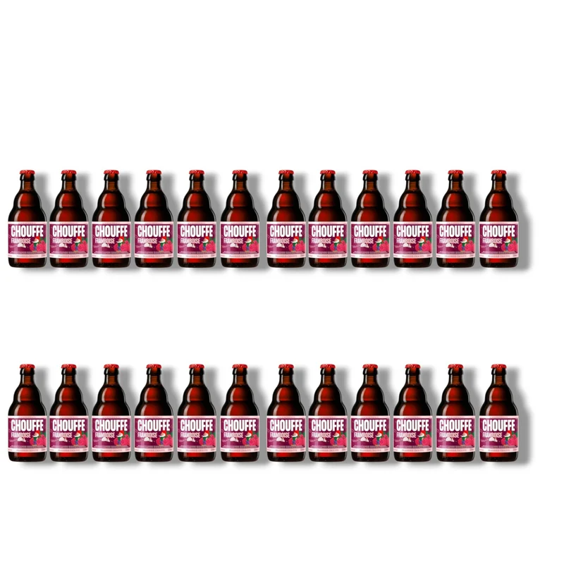 Chouffe Framboise 0,33 l – Belgisches Himbeerbier, 7,0 % Vol.