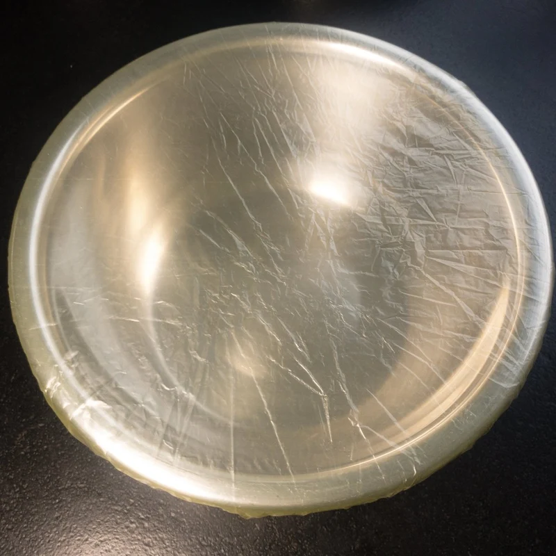 Plastikhauben bunt für Gärkorb/Simperl/Schüsseln und Teiggare, 6 Stück (in 3 Größen)