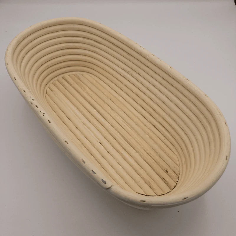 Gärkorb (Brotform, Simperl) oval aus Peddigrohr