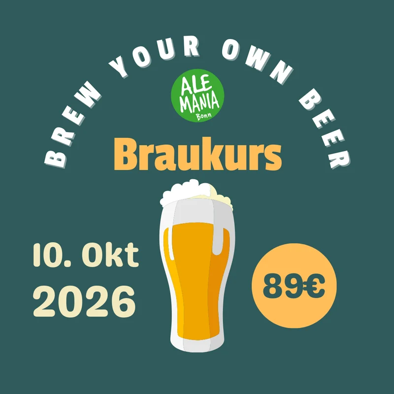 BREW YOUR OWN BEER | Braukurs am 10. Oktober 2026