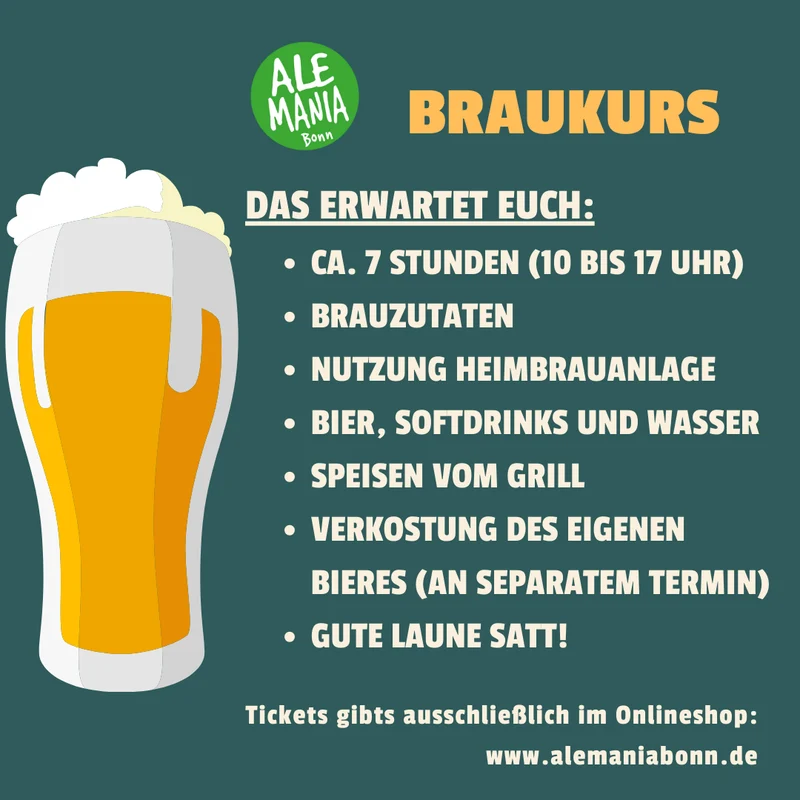 BREW YOUR OWN BEER | Braukurs am 10. Oktober 2026