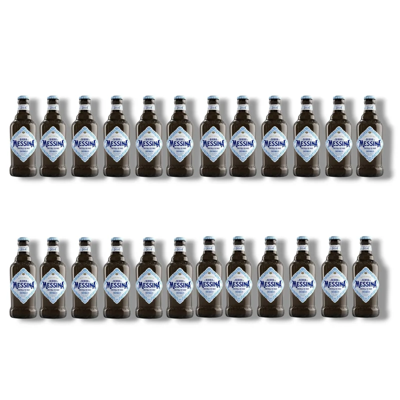 Birra Messina Cristalli di Sale 0,5l – Italienisches Lagerbier mit Meersalz