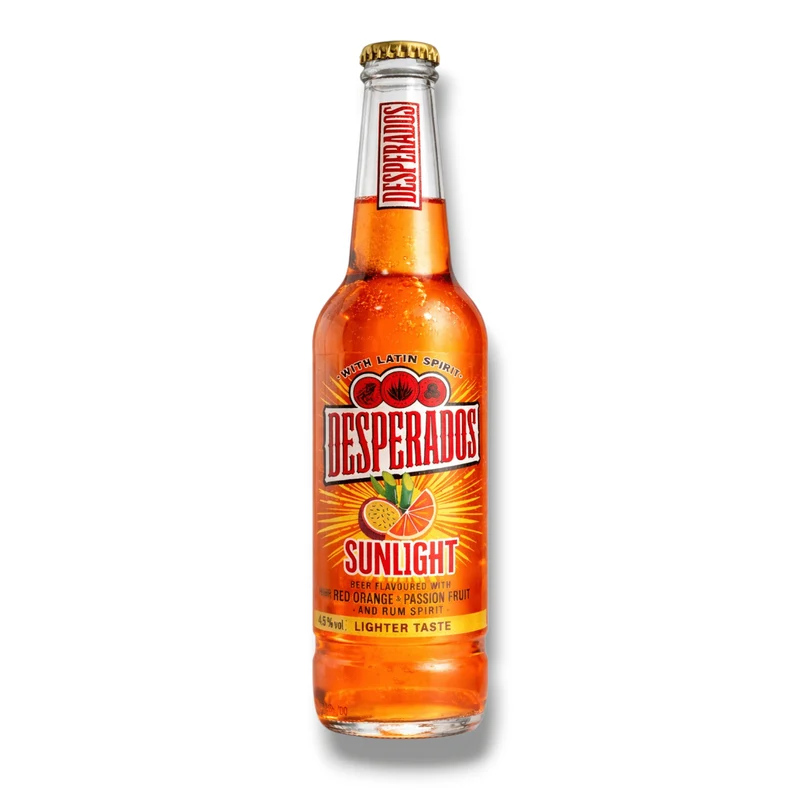 Desperados Sunlight 0,4l - Red Orange Passion Fruit 4,5%