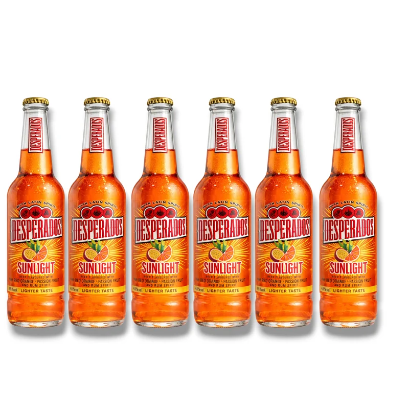 Desperados Sunlight 0,4l - Red Orange Passion Fruit 4,5%