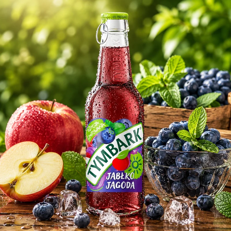 Tymbark Apfel Blaubeere Getränk 0,25l