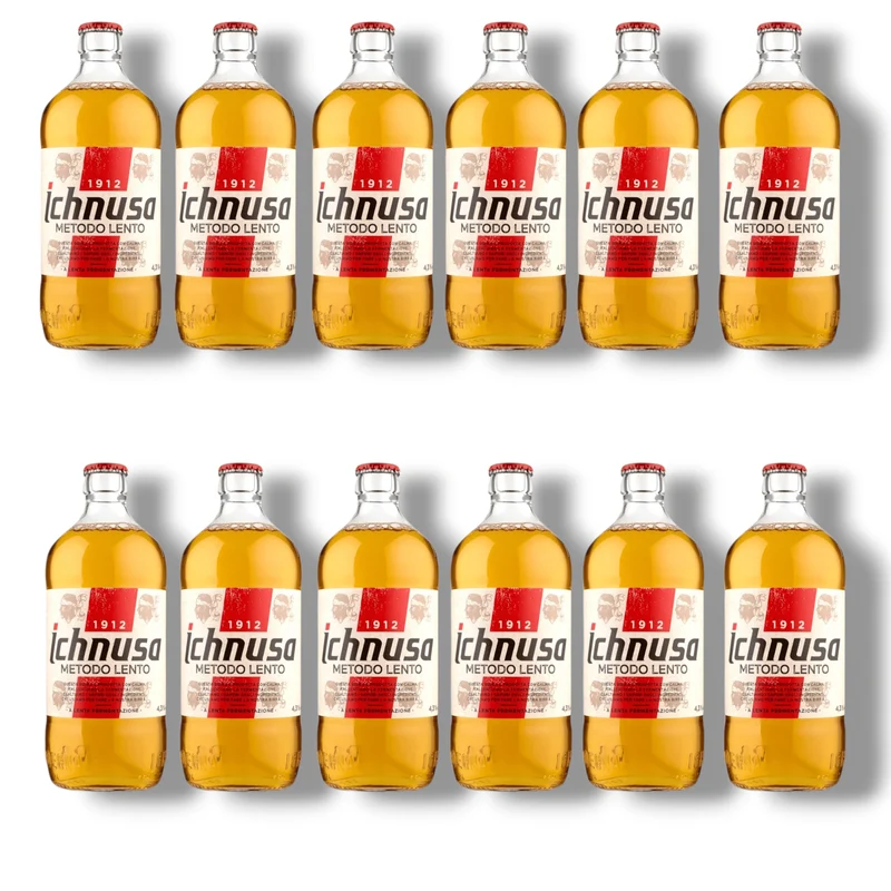 Ichnusa Metodo Lento 0,33l- Sardisches Bier 4,3% Vol.