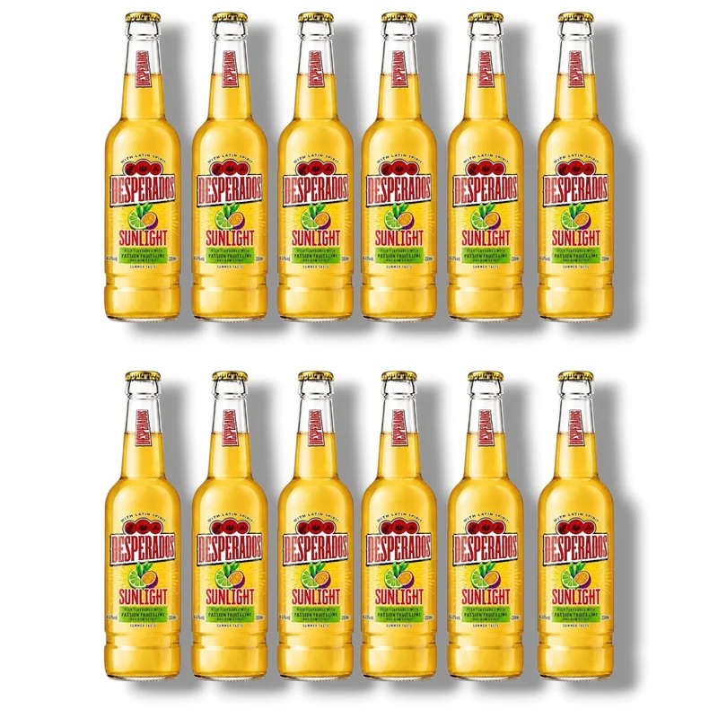 Desperados Sunlight 0,4l-Passion Fruit & Lime 4,5% Vol.