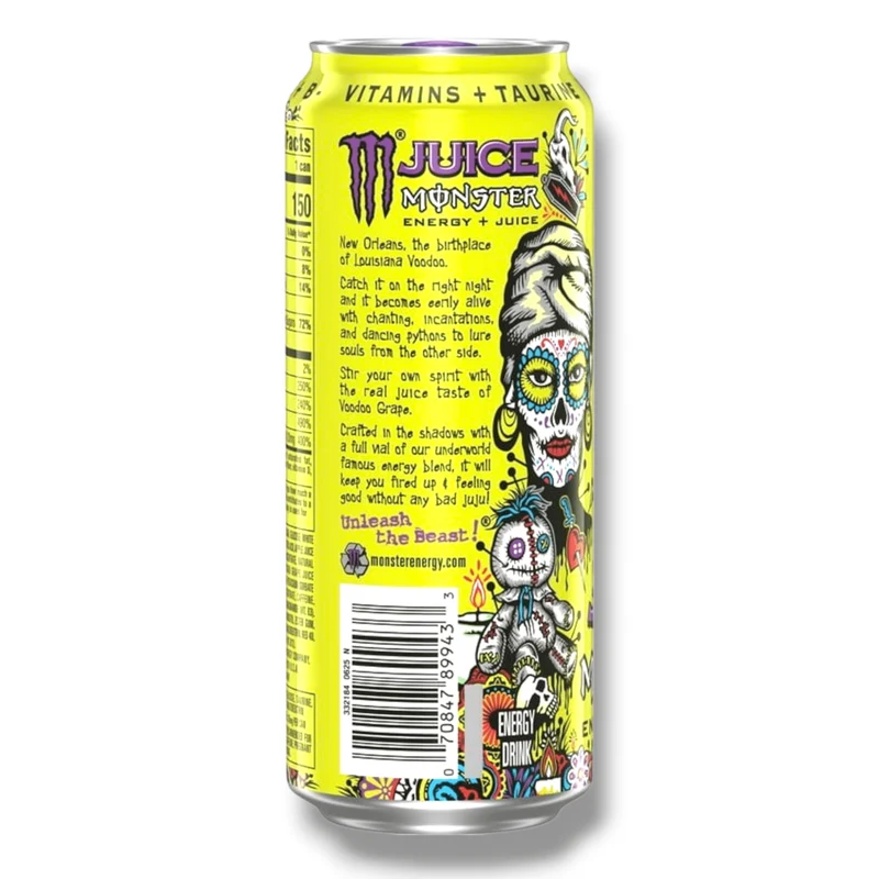 Monster Energy Juiced Voodoo Grape 473ml– Energy Drink Traube
