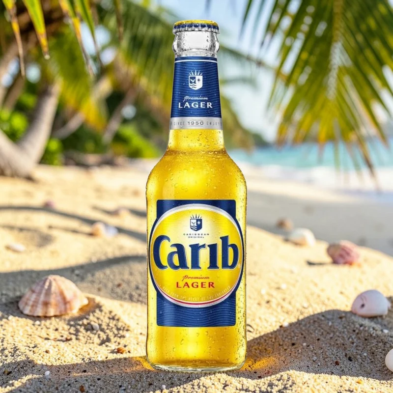 Carib Premium Lager 0,33l – Karibisches Lagerbier 5 % Vol.