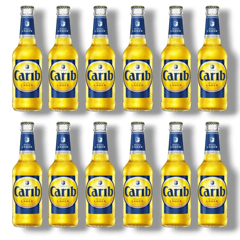 Carib Premium Lager 0,33l – Karibisches Lagerbier 5 % Vol.