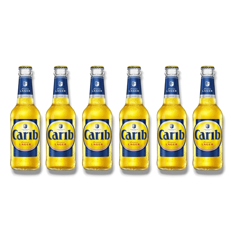 Carib Premium Lager 0,33l – Karibisches Lagerbier 5 % Vol.