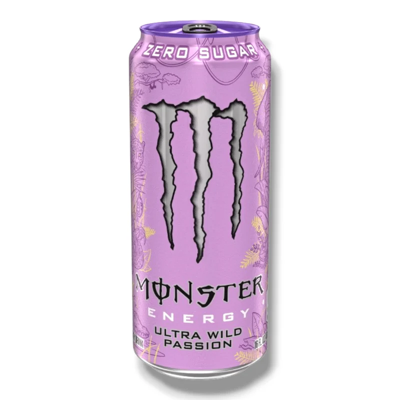 Monster Energy Ultra Wild Passion 473 ml- USA Import Zuckerfrei