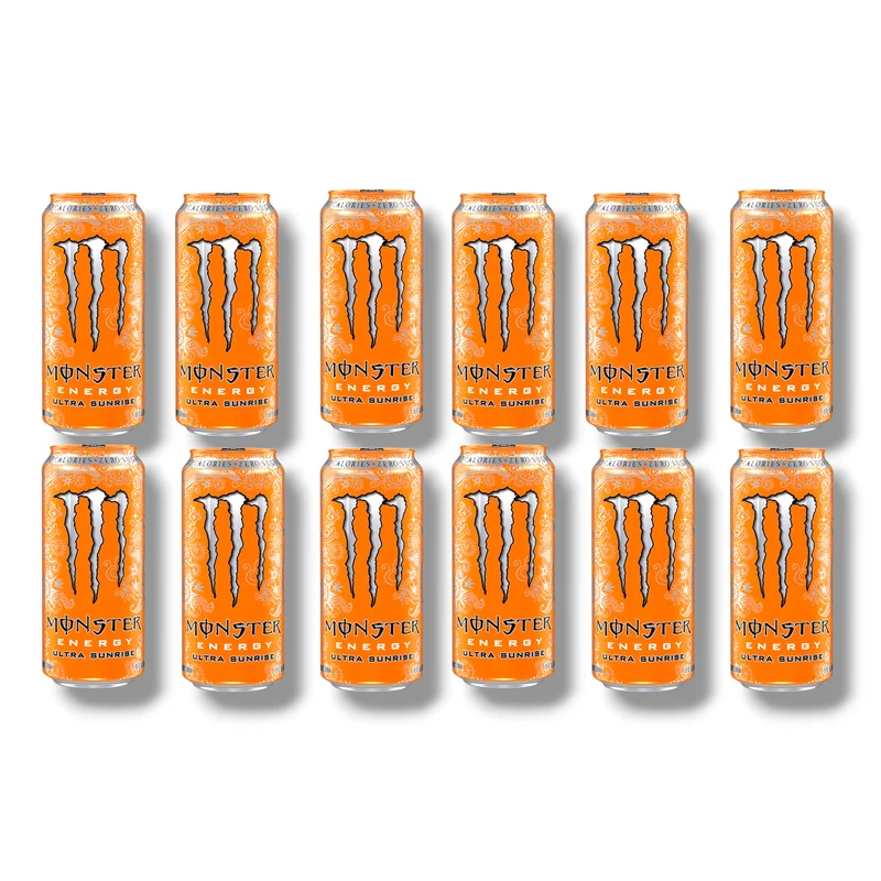 Monster Energy Ultra Sunrise Zero Sugar 473 ml – USA Import