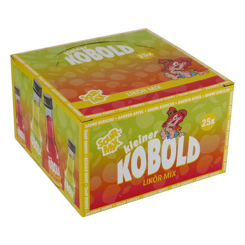 Kleiner Kobold Sour-Mix Likör (25 x 0,02L)