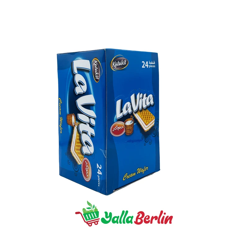 LAVITA WAFER, GEFÜLLT MIT CREME.
