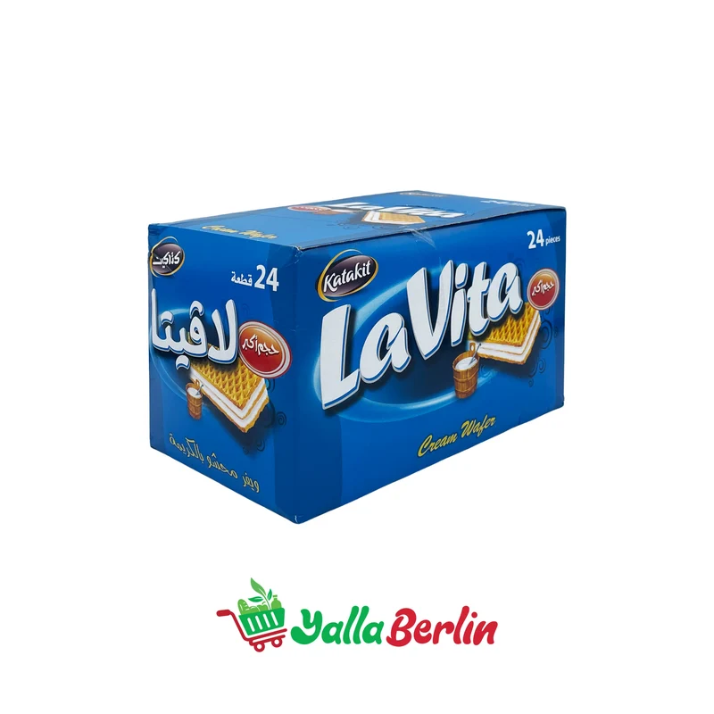 LAVITA WAFER, GEFÜLLT MIT CREME.