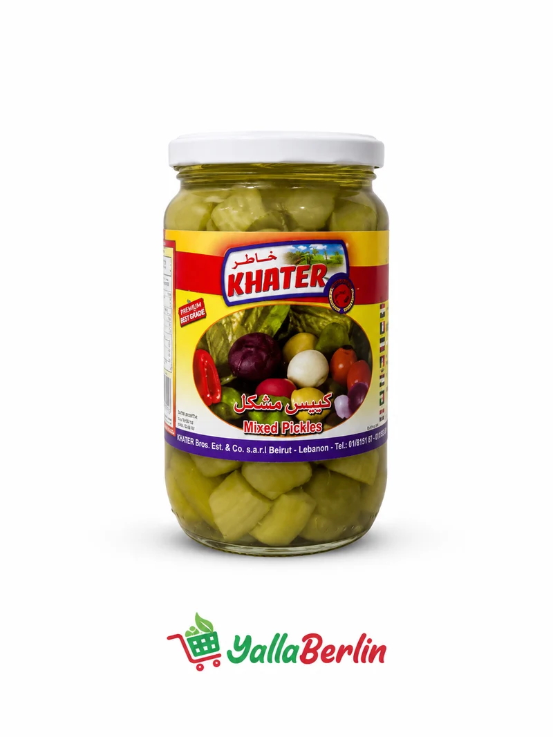 khater Gemischtes eingelegtes Gemüse 350gr
