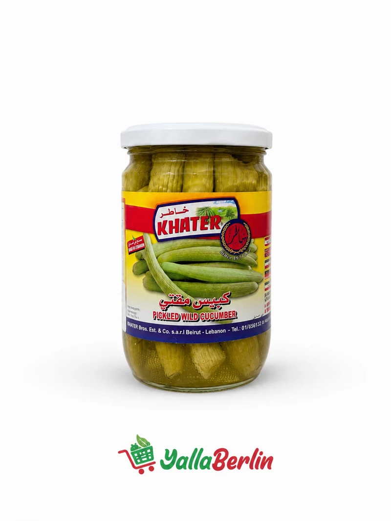 khater Eingelegte Wildgurken 600gr