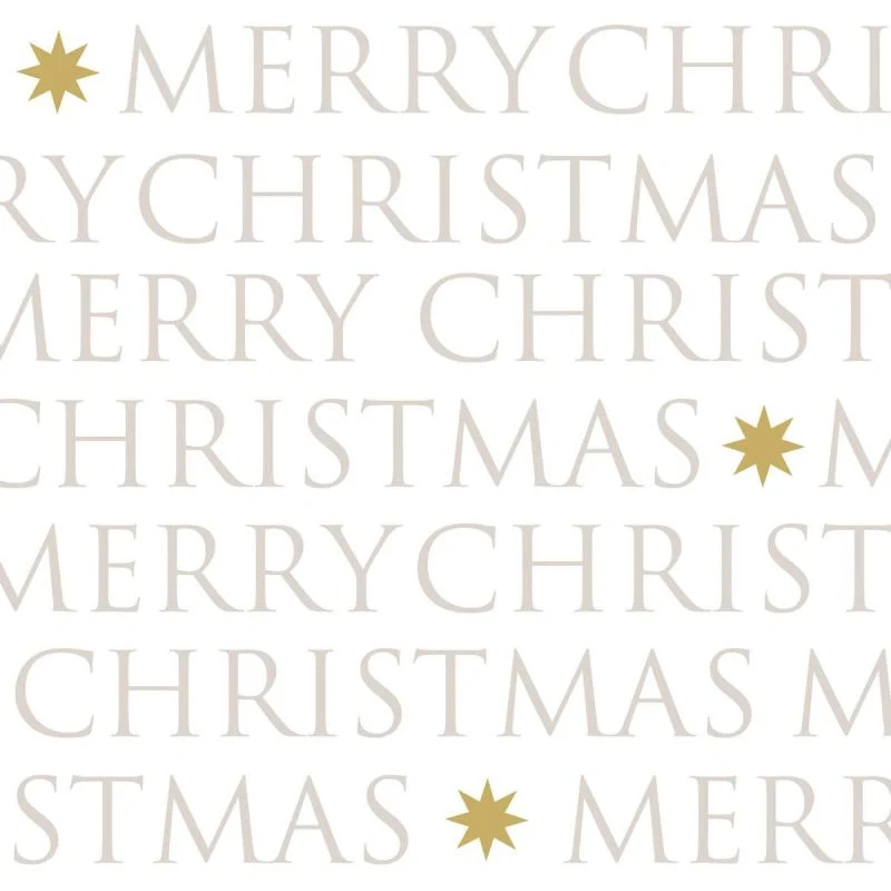 Merry 🌟 Christmas ⭐️ Servietten - von ppd