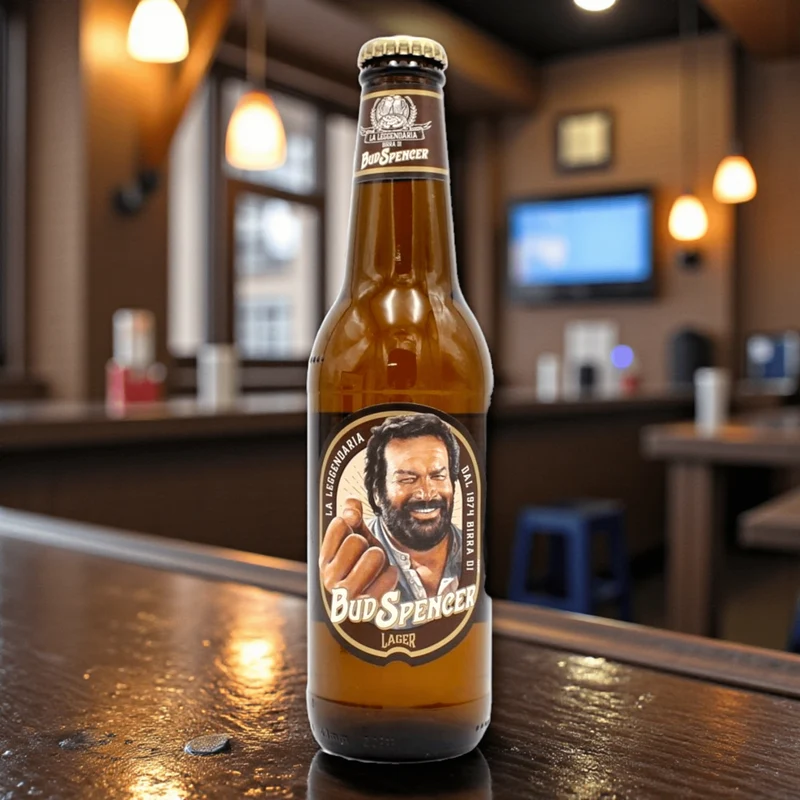Bud Spencer Lager La Legendaria 0,33l- Lagerbier mit 4,8 % Vol.