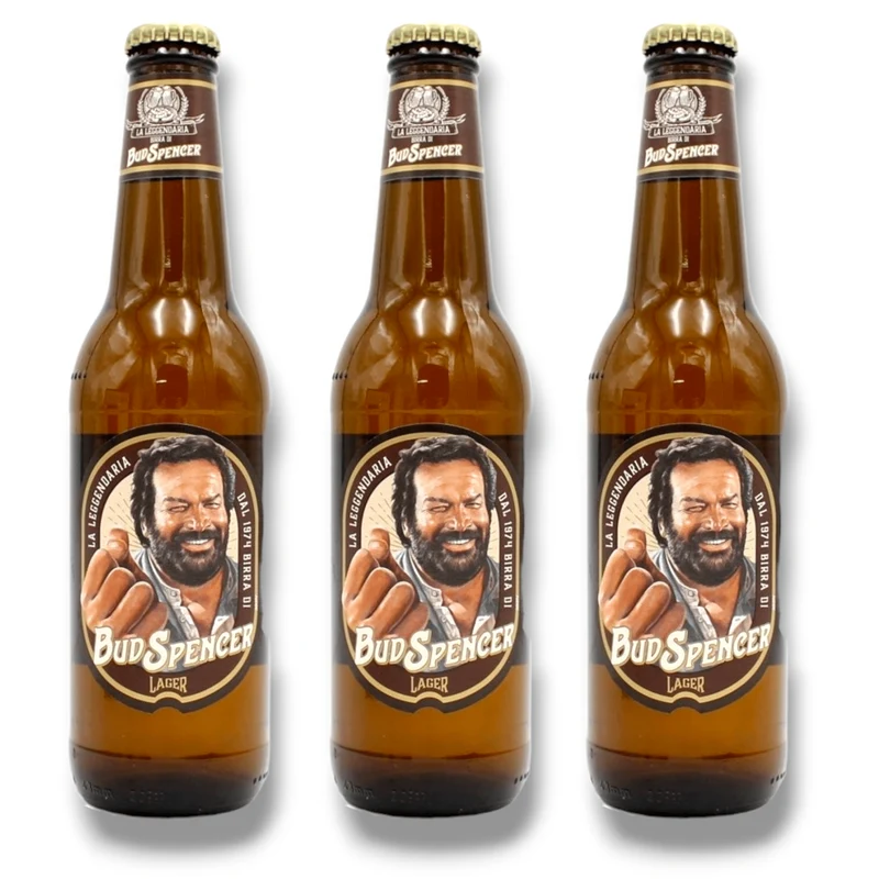 Bud Spencer Lager La Legendaria 0,33l- Lagerbier mit 4,8 % Vol.