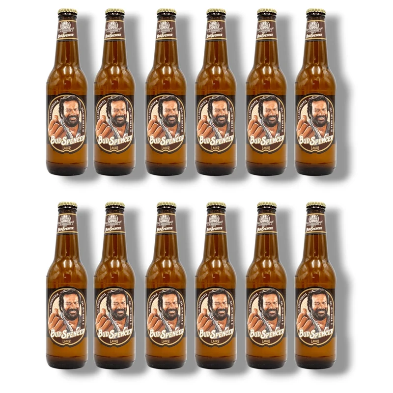 Bud Spencer Lager La Legendaria 0,33l- Lagerbier mit 4,8 % Vol.